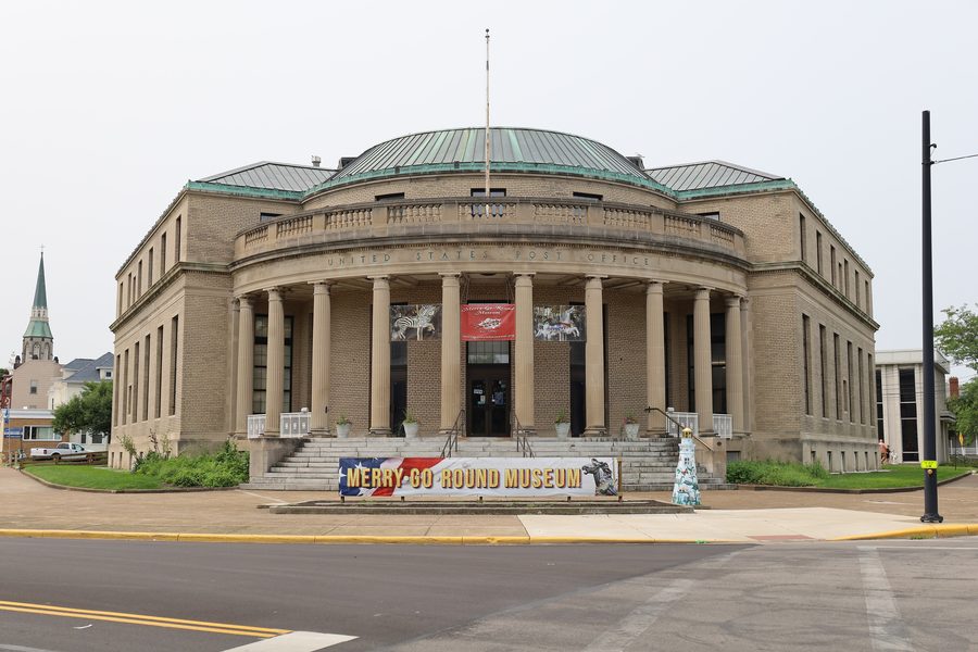 Historisches ehemaliges Postamt in Sandusky, heute das Merry-Go-Round Museum