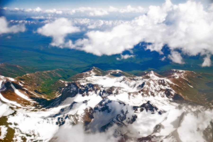 Pamir Mountains in Tajikistan