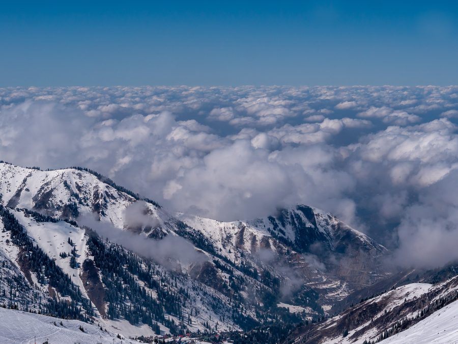 Mountain scenery near Almaty