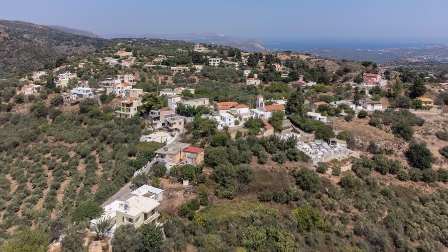 Airview of Ramni, Apokoronas, Crete