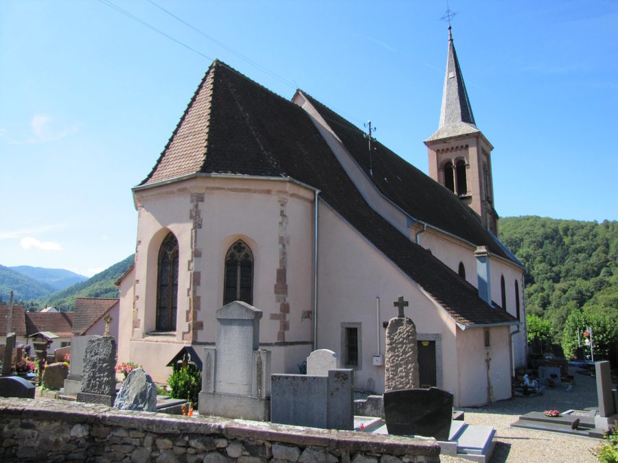 Saint John the Baptist Church in Soultzbach-les-Bains, Alsace