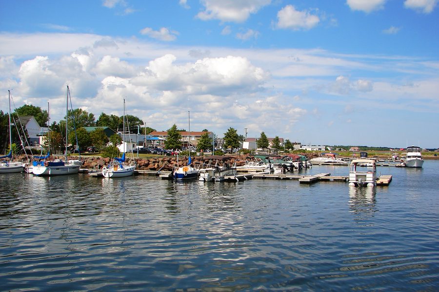 View of Richibucto, New Brunswick, Canada