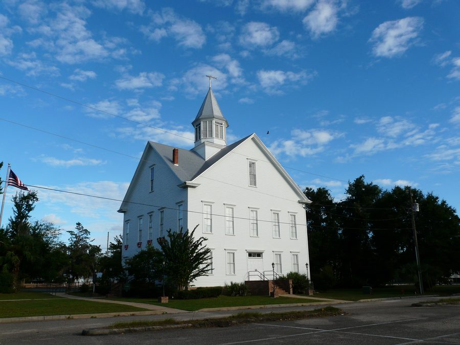 Old Wakulla County Courthouse in Crawfordville, Florida