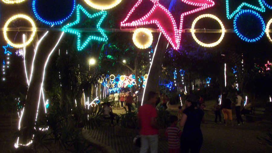Evening riverfront in Montería