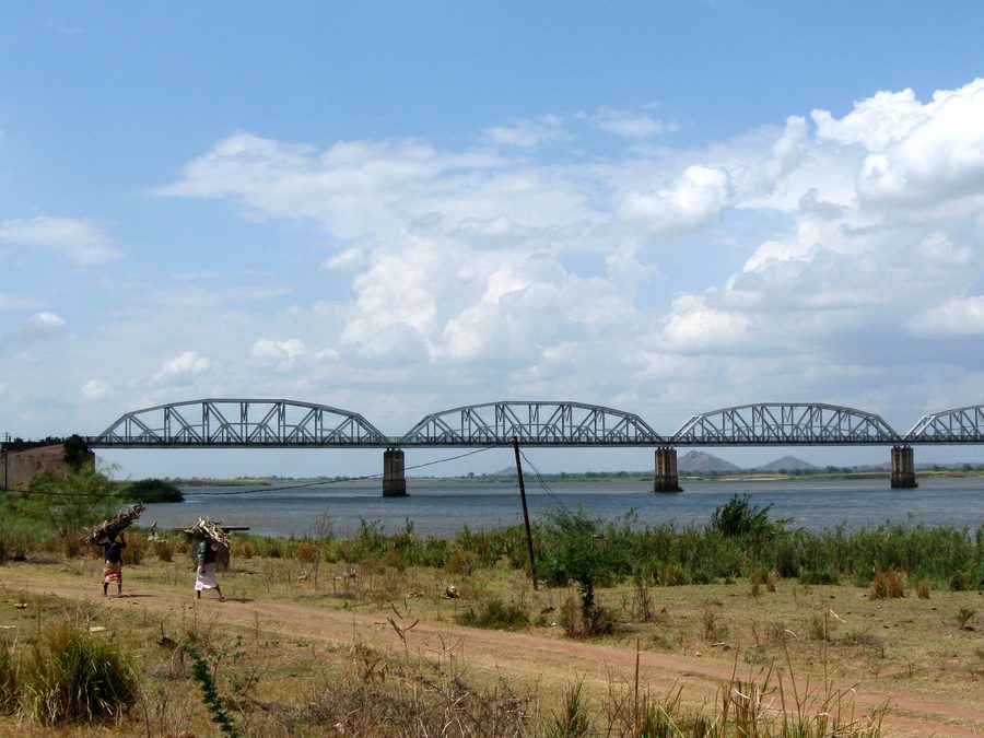 Bridge over the Zambezi in Mozambique