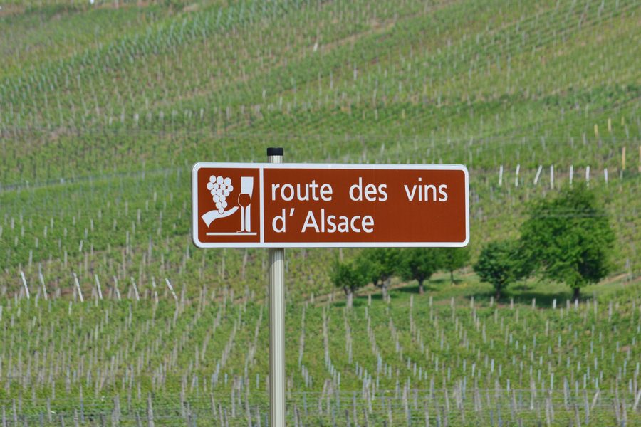 Wine country in Alsace