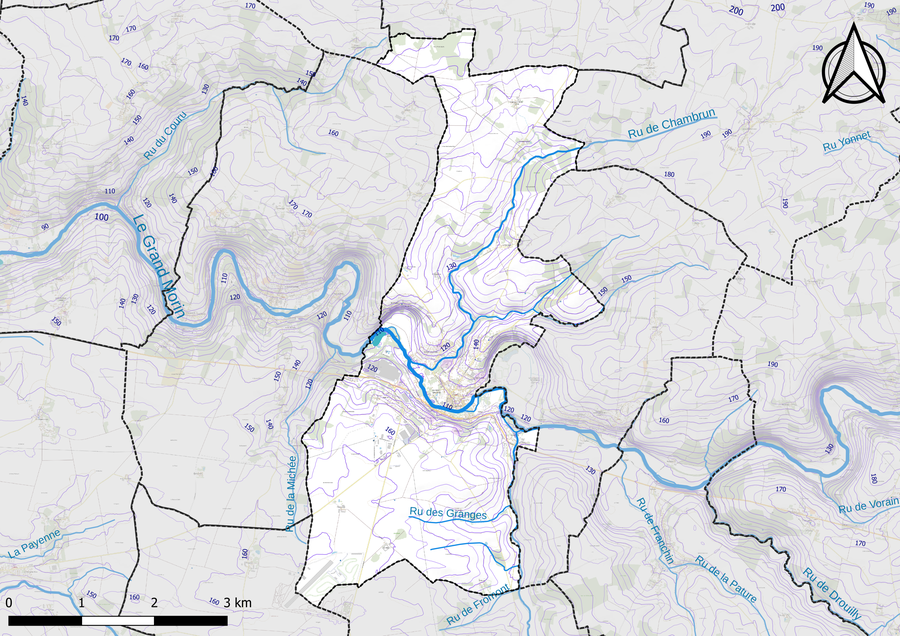 File:77182-La Ferté-Gaucher - Relief-PlanIgn.png