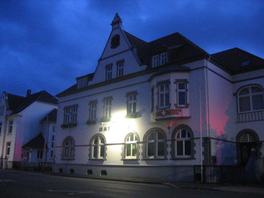 Town hall in Preußisch Oldendorf