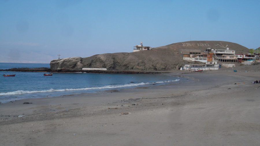 Juan López beach in the Antofagasta region, Chile