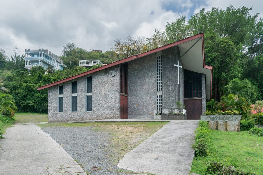 Saint-Martin-de-Porres-Kirche in Canefield, Saint Paul Parish, Dominica