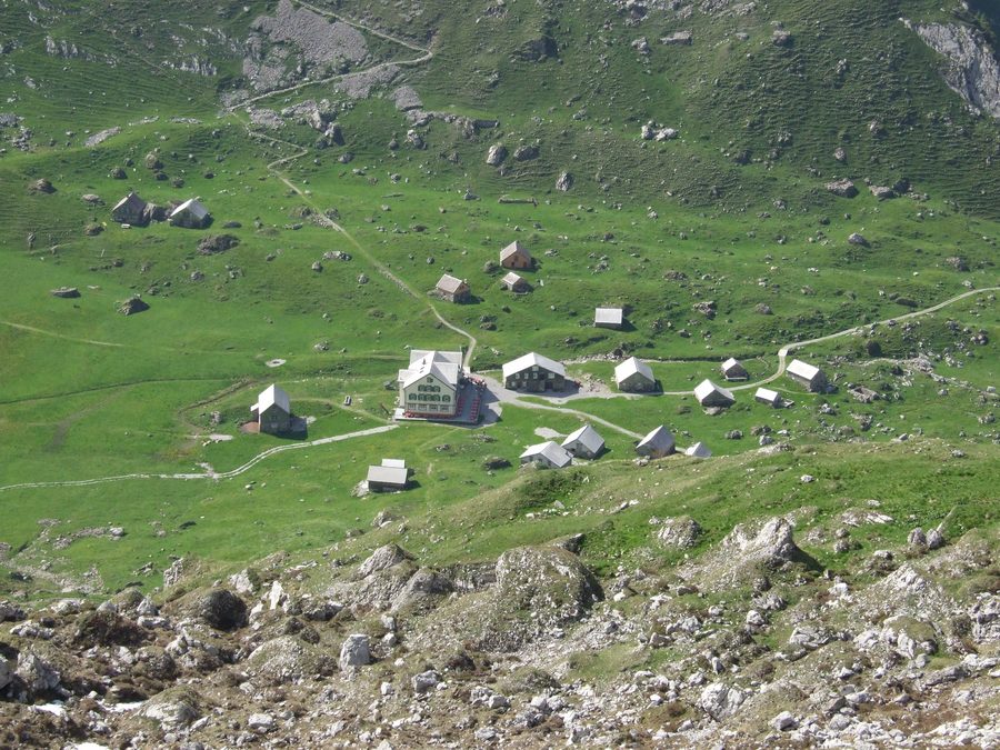 Alpstein landscape near Meglisalp