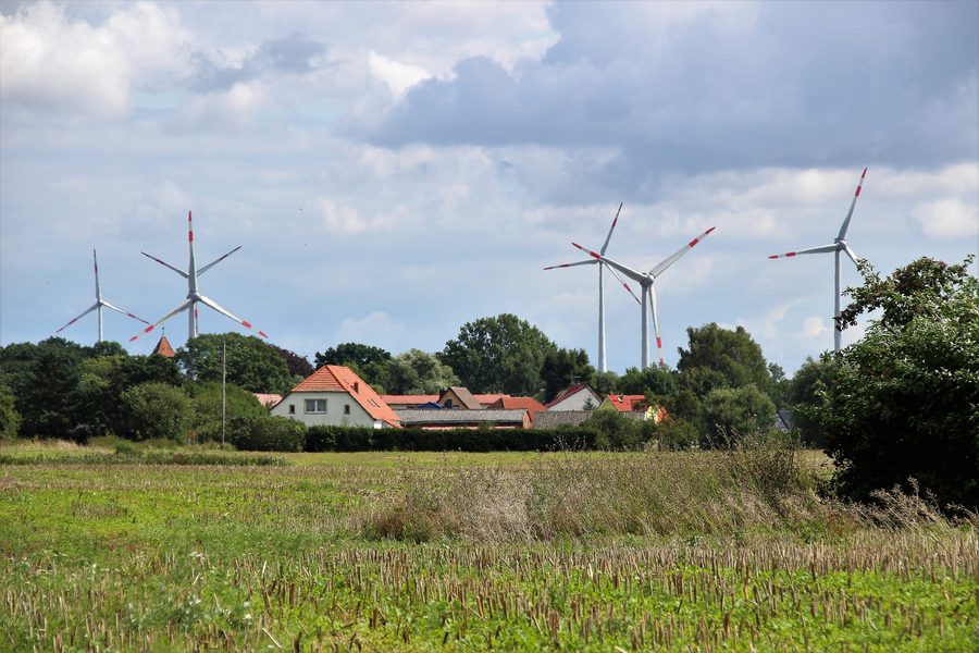 Northwestern view of Kublank in Mecklenburg-Vorpommern