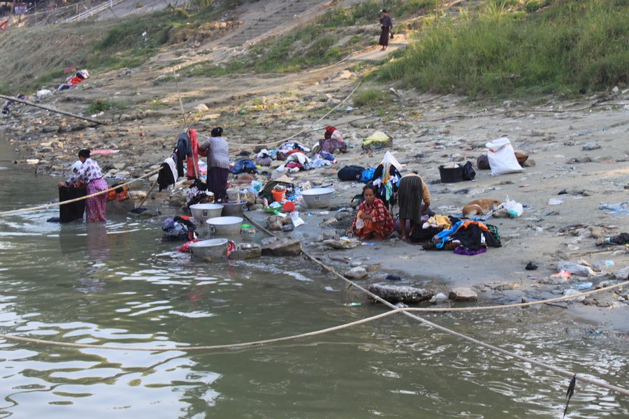 Ayeyarwady River in Myanmar