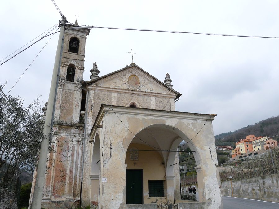 Church of Santa Libera in Calice Ligure, Liguria