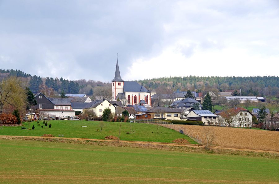 View of Gondelsheim from the south