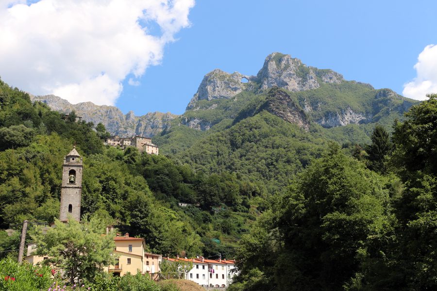 Monte Forato in the Apuan Alps