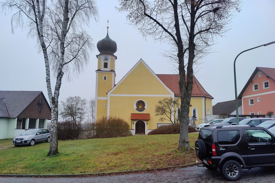 Catholic parish church of the Nativity of Mary in Frauenberg, municipality of Brunn