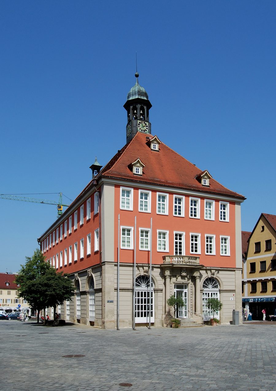 Rathaus von Schorndorf in Baden-Württemberg