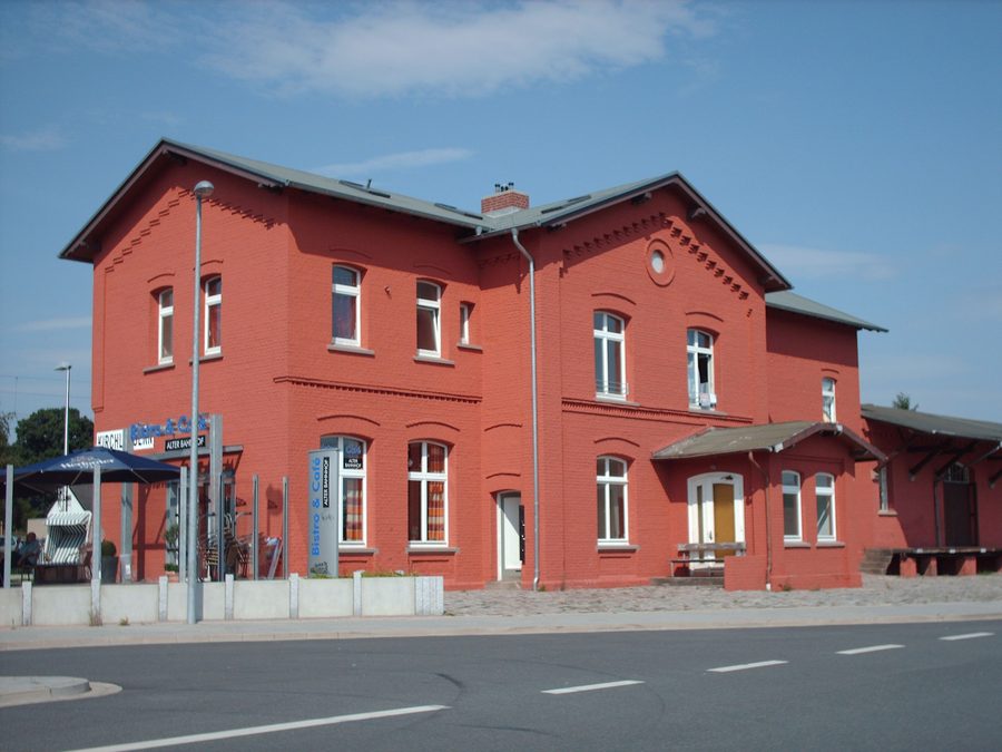 Kirchlengern railway station in Germany