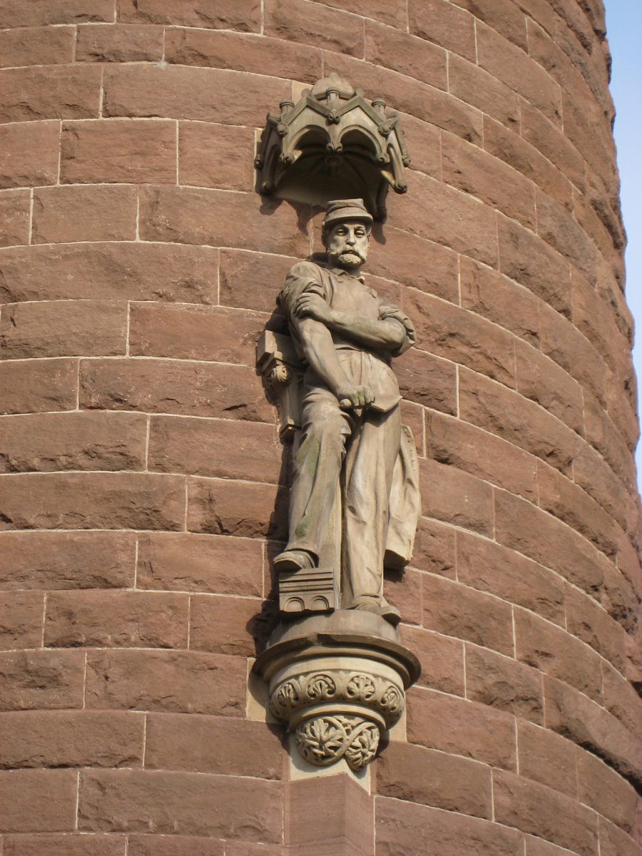 Soldiers and Sailors Memorial Arch in Bushnell Park in Hartford