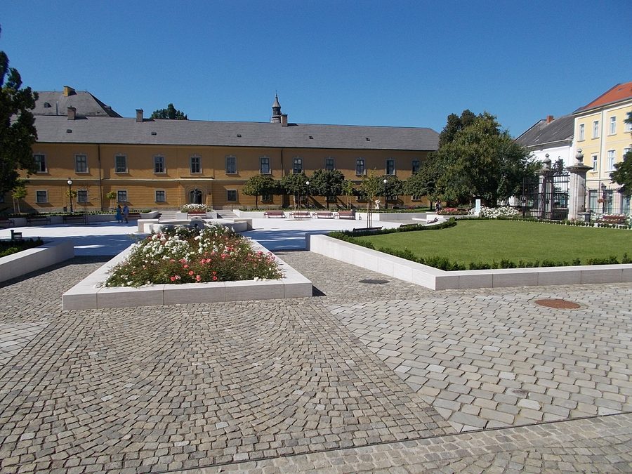 Archiepiscopal Palace in Eger, Hungary.