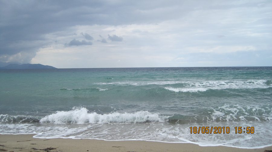 Coastal path near Davutlar in the province of Aydın