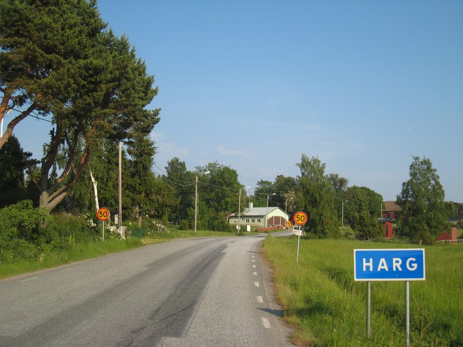 Village Harg on island Vätö, Norrtälje Municipality, Sweden