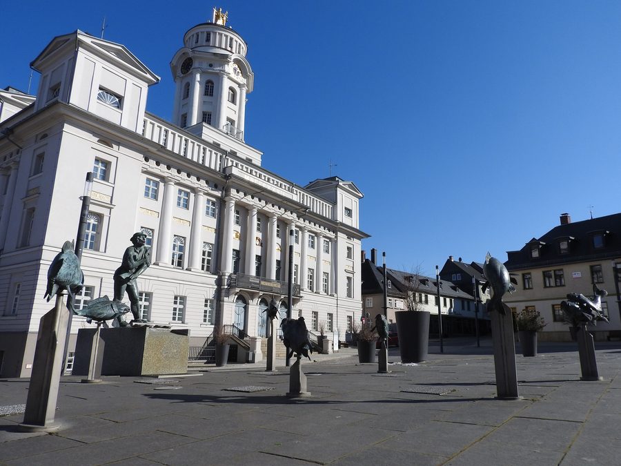 Rathaus Zeulenroda in Thüringen