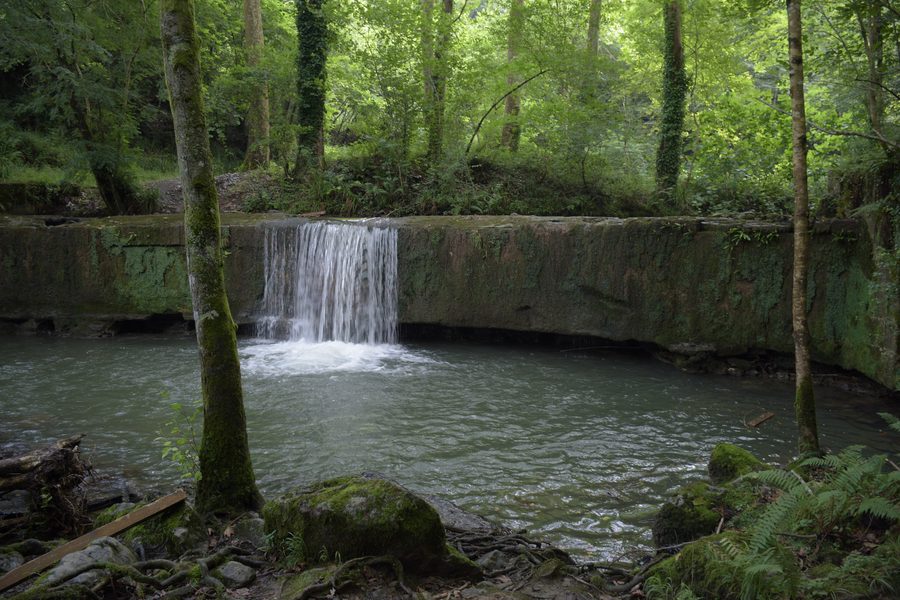Ansicht von Aizarnazabal in Gipuzkoa