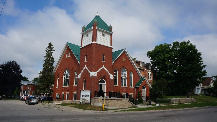 Trinity United Church in Shelburne, Ontario