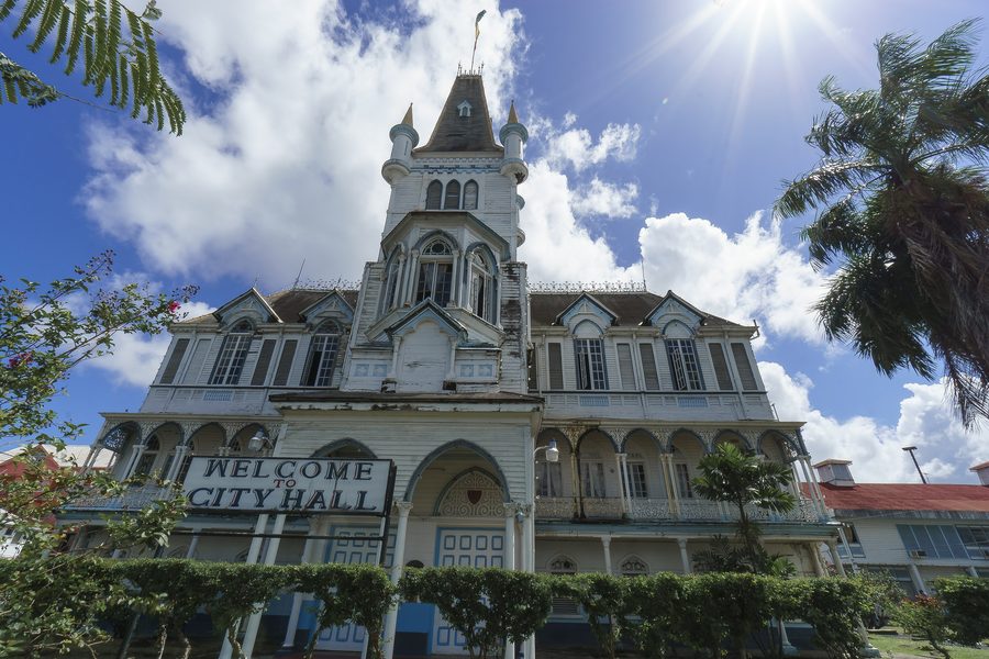 City Hall in Georgetown, Guyana