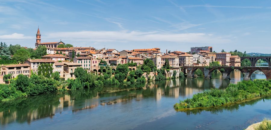 Church of Sainte-Marie-Madeleine in Albi in the Tarn