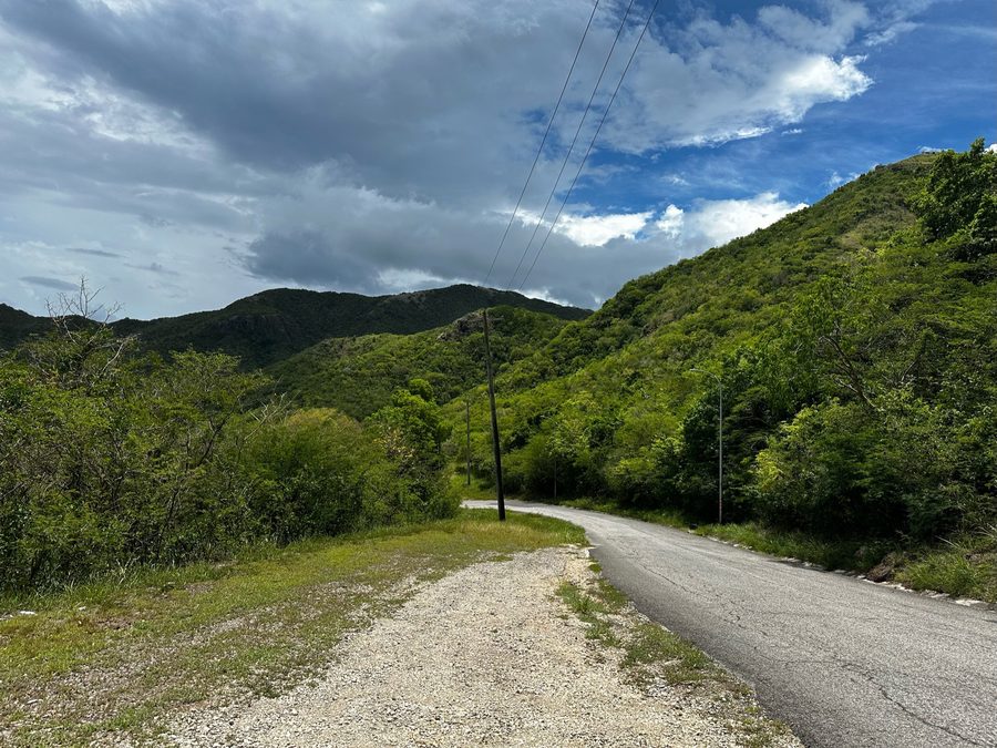 Landscape near John Hughes Village in Saint Mary