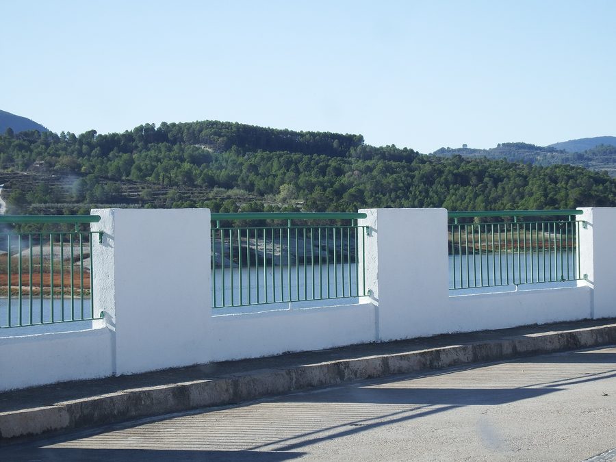 Beniarrés reservoir October 2024