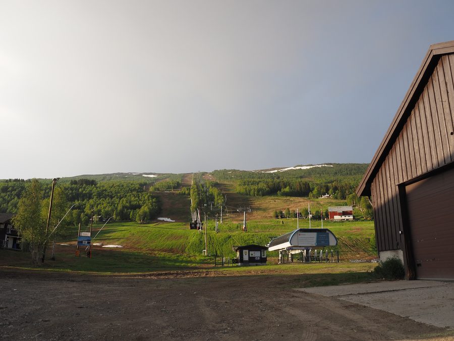 Bjorli ski area in winter