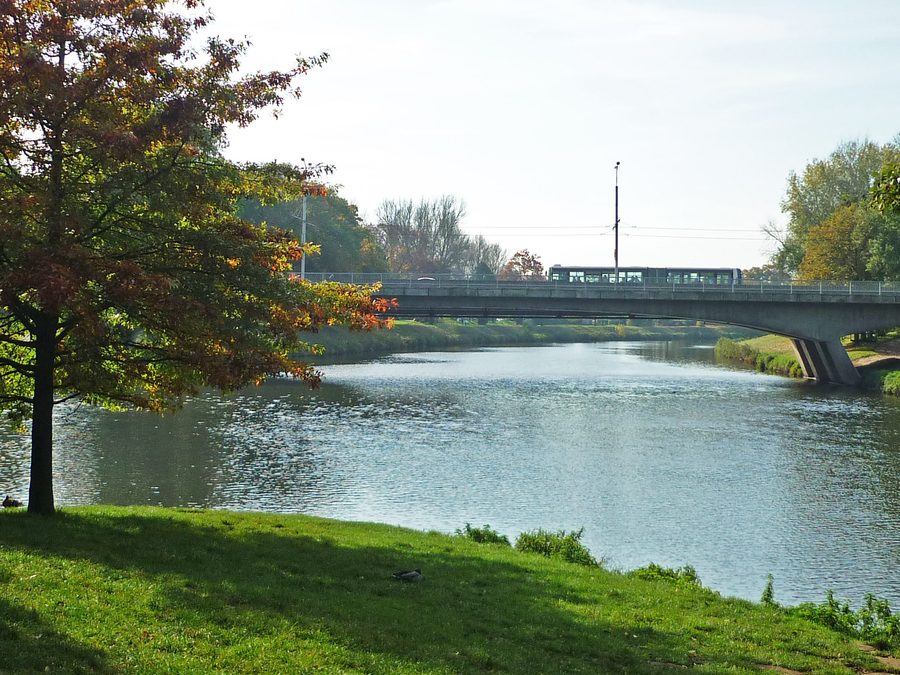 Jirásek Park in Hradec Králové