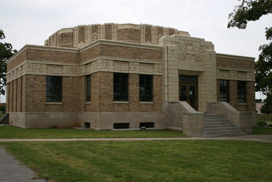 Historic Art Deco building in Tulsa, Oklahoma