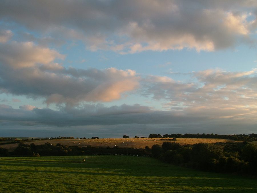 Landschaft im County Cork bei Ballinhassig