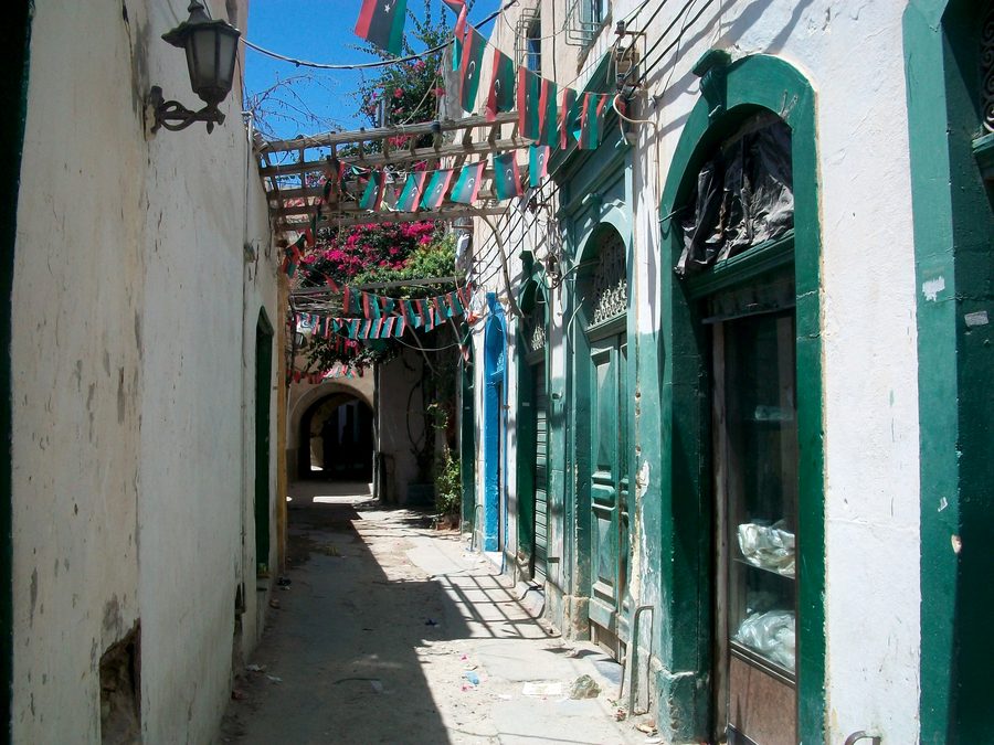 Street in the old town of Tripoli