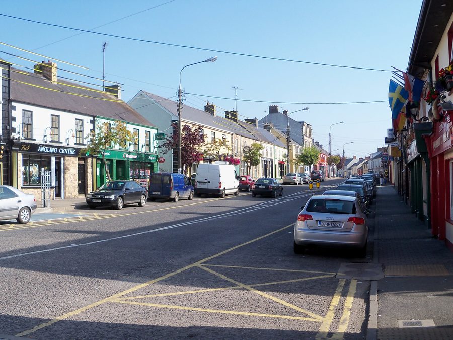 Main Street in Ballyconnell, County Cavan