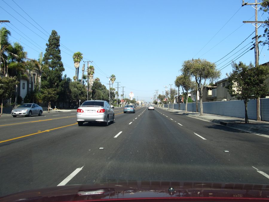 Rosecrans Avenue in Gardena, California