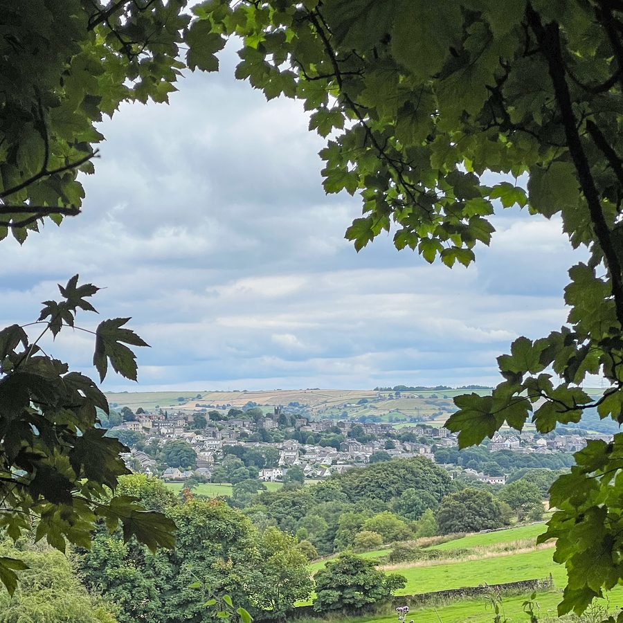 View of Greetland from Stainland