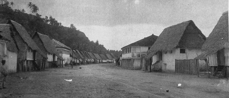 Historic street in Hagåtña