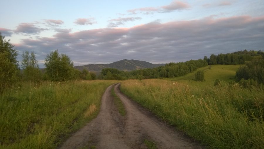 Ansicht von Gorno-Altaisk in der Republik Altai