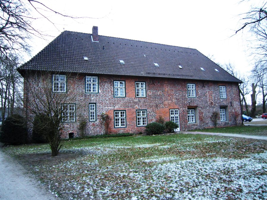 Neuenburg Castle in Zetel-Neuenburg in the district of Friesland