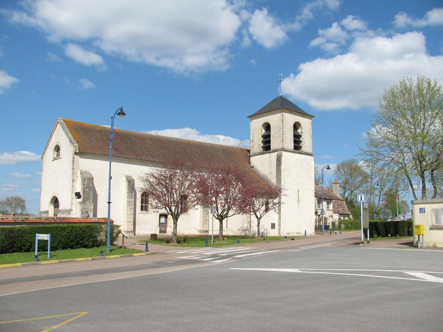 Église Saint-Maurice of Sermoise-sur-Loire in the Nièvre, in France