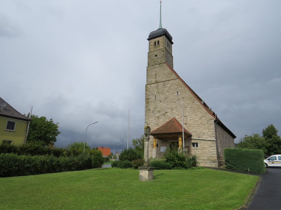 Church in Hundelshausen, Michelau im Steigerwald