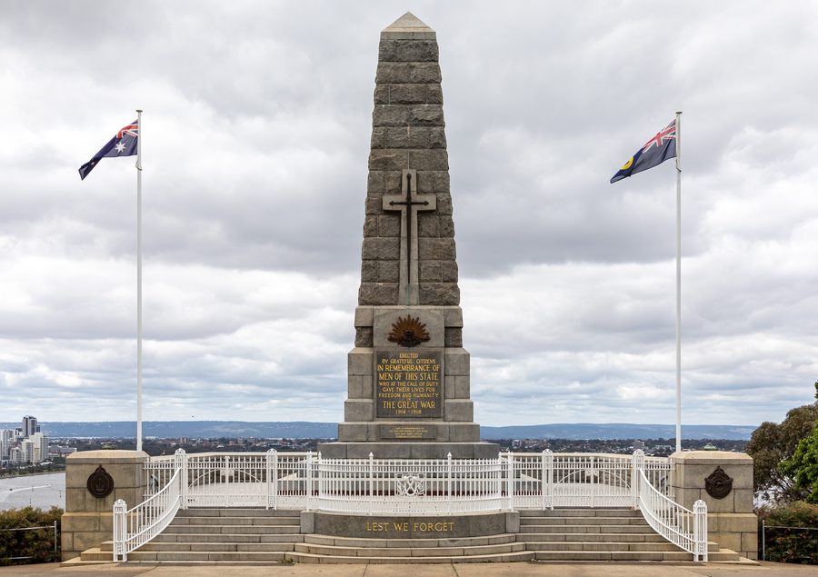 The State War Memorial in Kings Park, Perth.