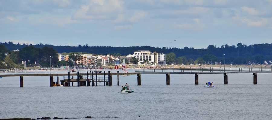 Seebrücke in Scharbeutz an der Ostsee