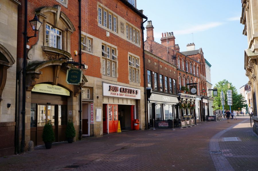 Trinity House Lane in Hull's Old Town